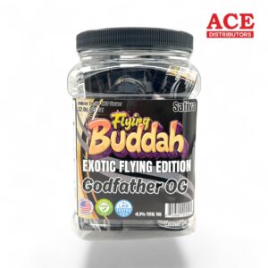 FLYINFLYING BUDDAH 1GM JAR THCP EXOTIC FLOWER 32CT -GODFATHER OG SATIVA