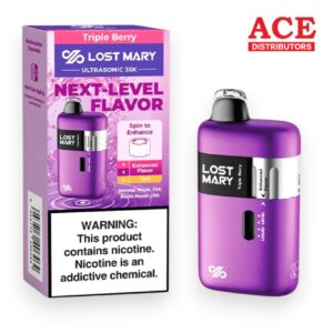 LOST MARY DISPOSABLE ULTRASONIC 35000 PUFF  5CT-TRIPLE BERRY
