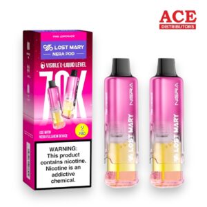 LOST MARY POD NERA FULLVIEW 70000 PUFF 5CT -PINK LEMONADE