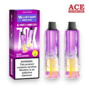 LOST MARY POD NERA FULLVIEW 70000 PUFF 5CT -ROCKET FREEZE