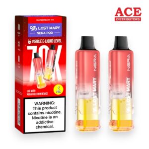LOST MARY POD NERA FULLVIEW 70000 PUFF 5CT -WATERMELON ICE
