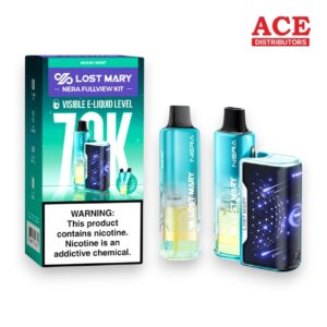 LOST MARY DISPOSABLE KIT NERA FULLVIEW 70000 PUFF 5CT -MIAMI MINT