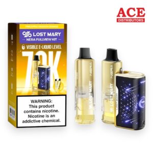 LOST MARY DISPOSABLE KIT NERA FULLVIEW 70000 PUFF 5CT -PINEAPPLE PASSION ORANGE