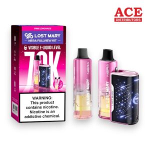 LOST MARY DISPOSABLE KIT NERA FULLVIEW 70000 PUFF 5CT -PINK LEMONADE