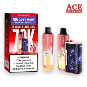 LOST MARY DISPOSABLE KIT NERA FULLVIEW 70000 PUFF 5CT -WATERMELON ICE