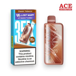 LOST MARY-ELF BAR DISPOSABLE MT-35000 PUFF 5CT -CLASSIC TOBACCO