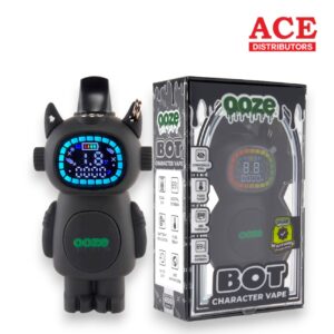 OOZE BOT 65OMAH CHARACTER VAPE BLACK EACH