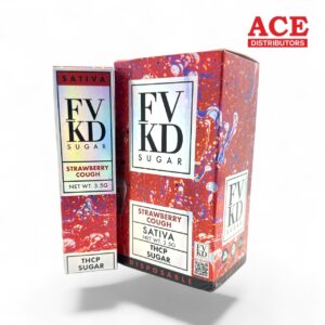 FVKD SUGAR 3.5GM THCP DISPOSABLE 6CT -STRAWBERRY COUGH