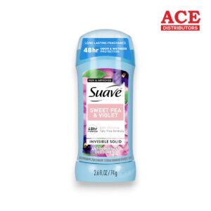 SUAVE DEO STICK SWEET PEA & VOILET 74G EACH