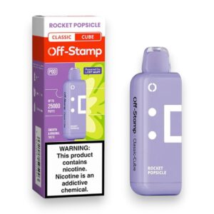 OFF-STAMP CLASSIC CUBE 25000PUFF POD 5CT -ROCKET FREEZE