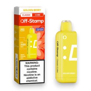 OFF-STAMP CLASSIC CUBE 25000PUFF POD 5CT -GOLDEN BERRY