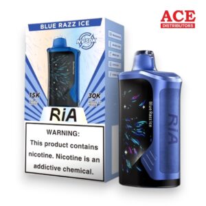 RIA NV30000 DISPOSABLE 5CT BOX - BLUE RAZZ ICE