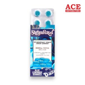 SHRUMFUZED GUMMIES 8000MG 10PK 5CT BLUE LEMONADE