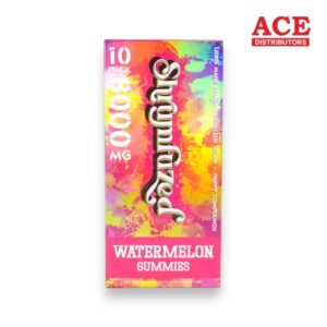 SHRUMFUZED GUMMIES 8000MG 10PK 5CT WATERMELON