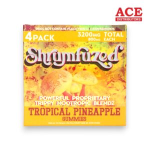 SHRUMFUZED GUMMIES 3200MG 4PK 10CT TROPICAL PINEAPPLE