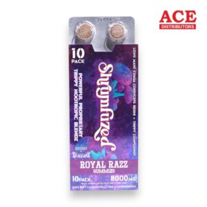 SHRUMFUZED GUMMIES 3200MG 4PK 10CT ROYAL RAZZ