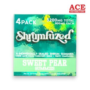 SHRUMFUZED GUMMIES 3200MG 4PK 10CT SWEET PEAR