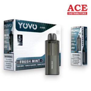 YOVO JB50000 PUFF DISPOSABLE 5CT -FRESH MINT