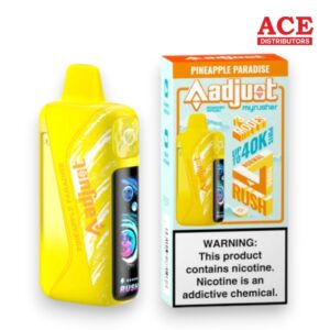 ADJUST MYRUSHER 40000PUFFS DISPOSABLE 5CT -PINEAPPLE PARADISE