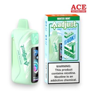 ADJUST MYRUSHER 40000PUFFS DISPOSABLE 5CT -WINTER MINT