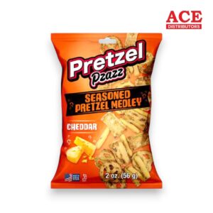 PEG PRETZEL PZZAZ CHEDDAR 2OZ