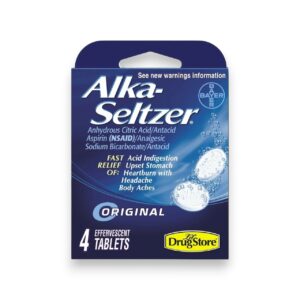 4TAB ALKA SELTZER ORIGINAL BLISTER 6CT