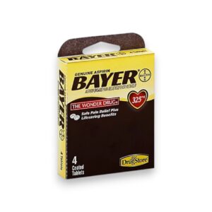 4TAB BAYER ASPIRIN BLISTER 6CT