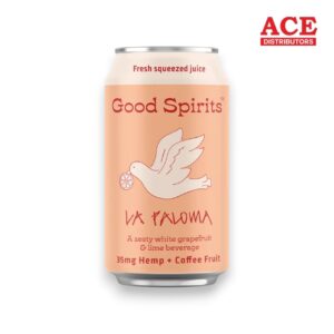 GOOD SPIRITS 35MG HEMP +CASCARA 12OZ 4PK CANS -LA PALOMA GRAPEFRUIT/LIME