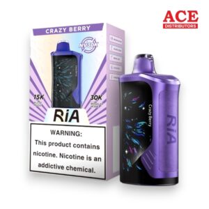 RIA NV30000 DISPOSABLE 5CT BOX - CRAZY BERRY