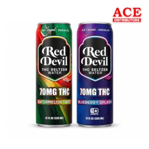 RED DEVIL THC SELTZER 70MG 12OZ 12CT - VARIETY PACK
