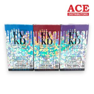 FVKD EXOTICS 3.5GM THCP ROSIN DISPOSABLE 6CT