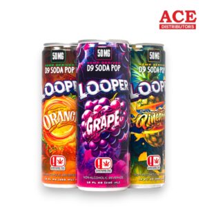 LOOPER 50MG D9 SODA POP 12OZ 4PK CANS