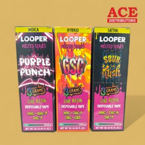 LOOPER MELTED 3GM THC-P DISPOSABLES 5CT