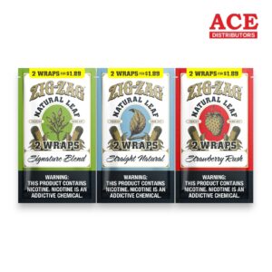 ZIG ZAG NATURAL LEAF WRAPS 2/$1.89 10CT