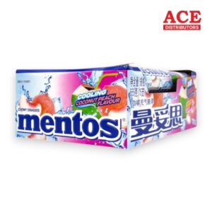MENTOS EXOTIC ROLL COOLING COCONUT PEACH 15CT