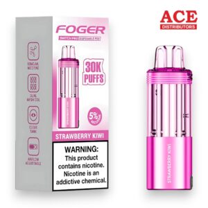 FOGER SWITCH PRO 30000 PUFFS DISPOSABLE POD 5CT BOX - STRAWBERRY KIWI