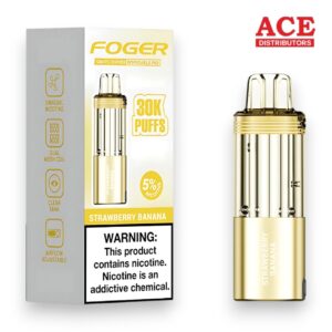 FOGER SWITCH PRO 30000 PUFFS DISPOSABLE POD 5CT BOX - STRAWBERRY BANANA