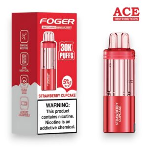 FOGER SWITCH PRO 30000 PUFFS DISPOSABLE POD 5CT BOX - STRAWBERRY CUPCAKE