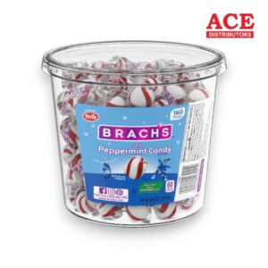 BRACHS SOFT PEPPERMINT CANDY 28OZ JAR