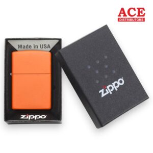 ZIPPO $24.95 EACH ORANGE MATTE
