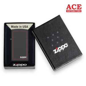 ZIPPO $30.95 EACH REGULAR BLACK/Z-BORDER