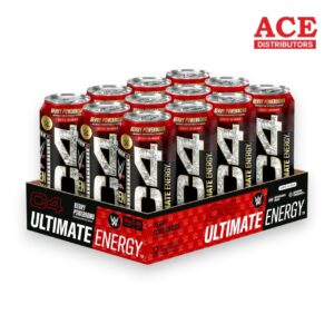 C4 ULTIMATE ENERGY BERRY POWER 16OZ 12CT
