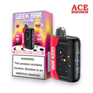 GEEK BAR PULSE X 18ML 25000PUFFS 5CT - STRAWBERRY DRAGON
