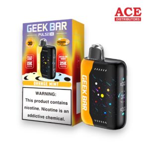 GEEK BAR PULSE X 18ML 25000PUFFS 5CT - ORANGE MINT