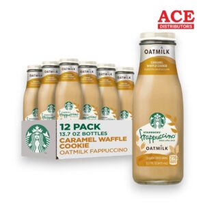 STARBUCKS OATMILK CARAMEL WAFFLE CONE FRAPPUCCINO 13.7OZ 12CT