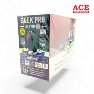 GEEK PRO ULTRA X 50ML 45000PUFFS 5CT - MIAMI MINT