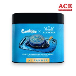 AL FAKHER HOOKAH TOBACCO 250 GM 1CT COOKIES BLUEBERRY CAVIAR