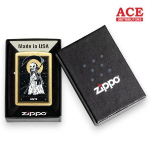 ZIPPO $26.95 EACH DEATH CARD DESIGN