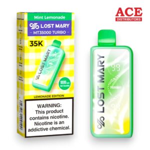 LOST MARY-ELF BAR DISPOSABLE MT-35000 PUFF 5CT -MINT LEMONADE