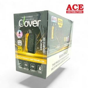 CLOVER 42000 PUFFS DISPOSABLE 5CT BOX - PEACH MANGO WATERMELON